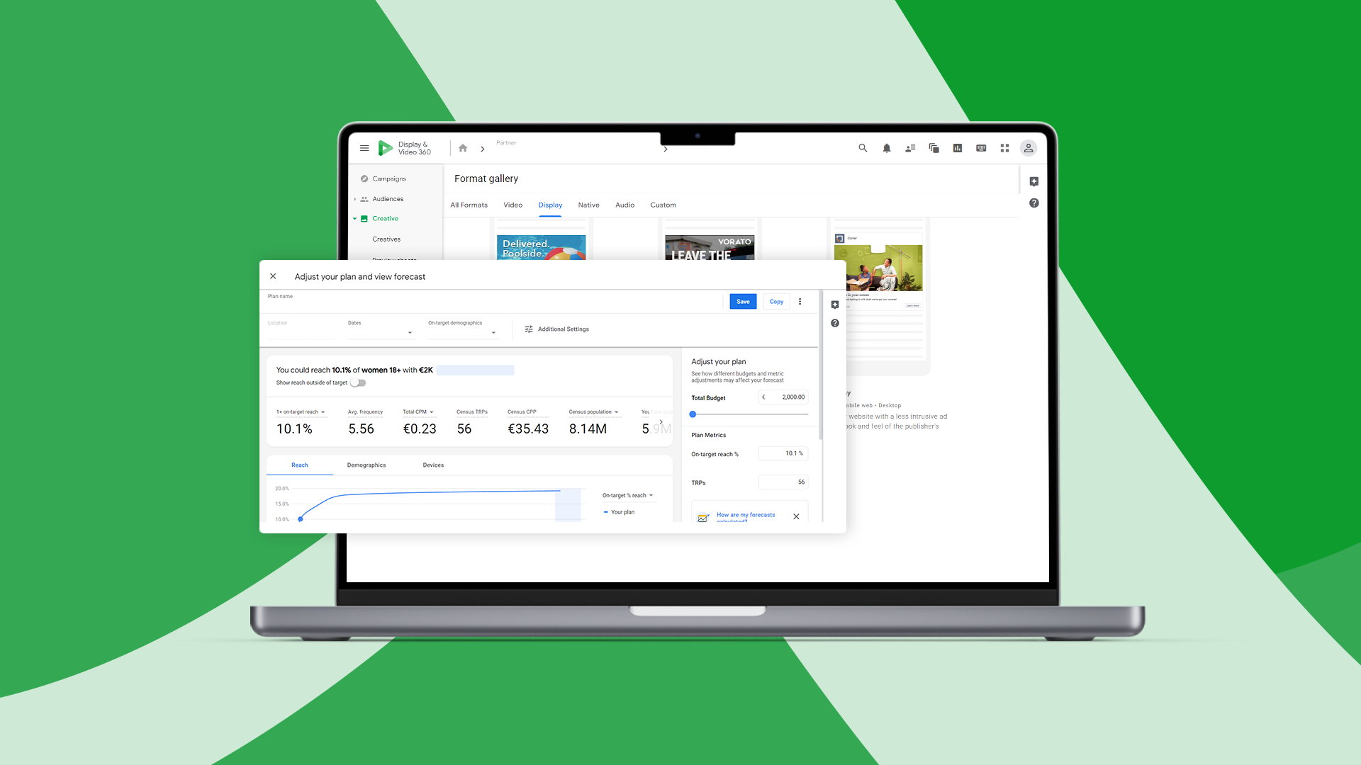 display and video 360 sense8